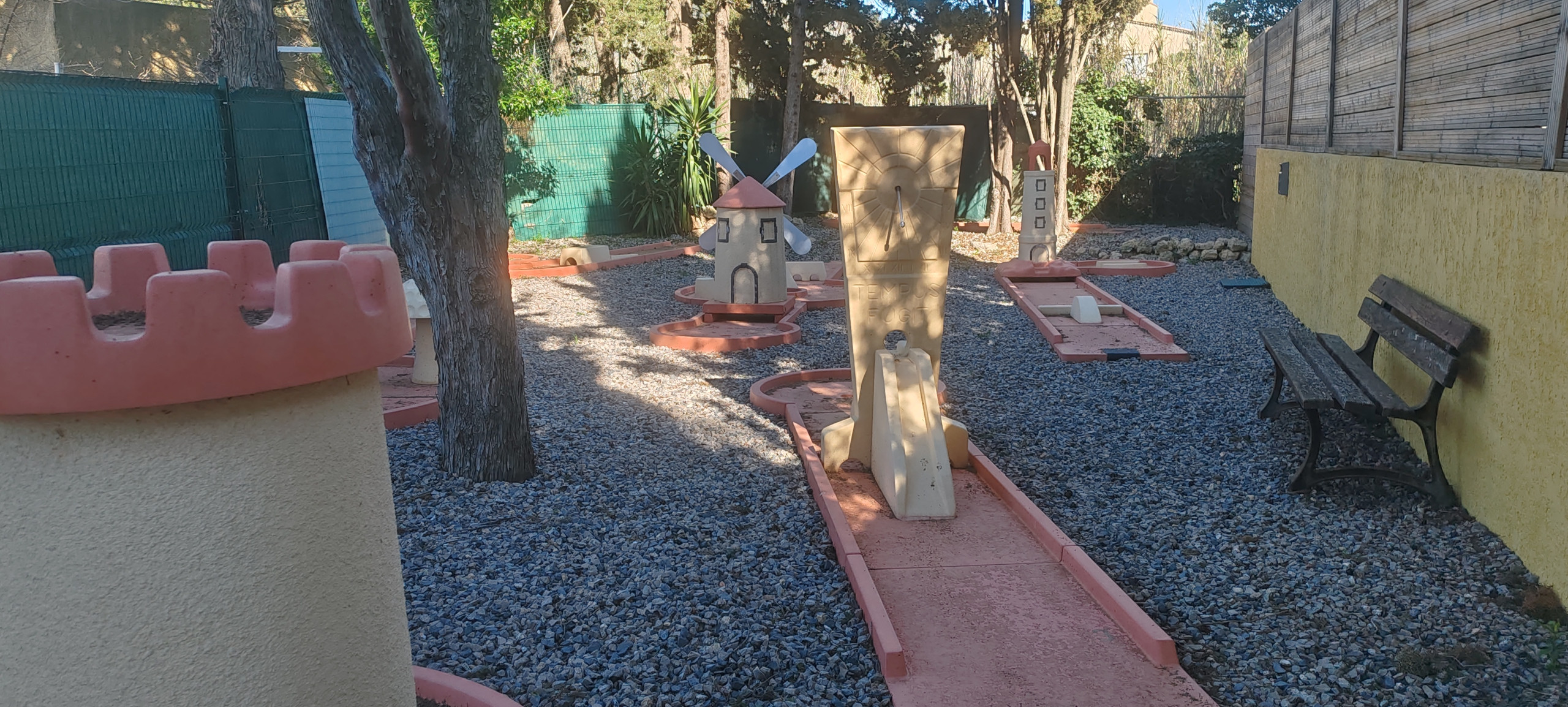 Minigolf cadran