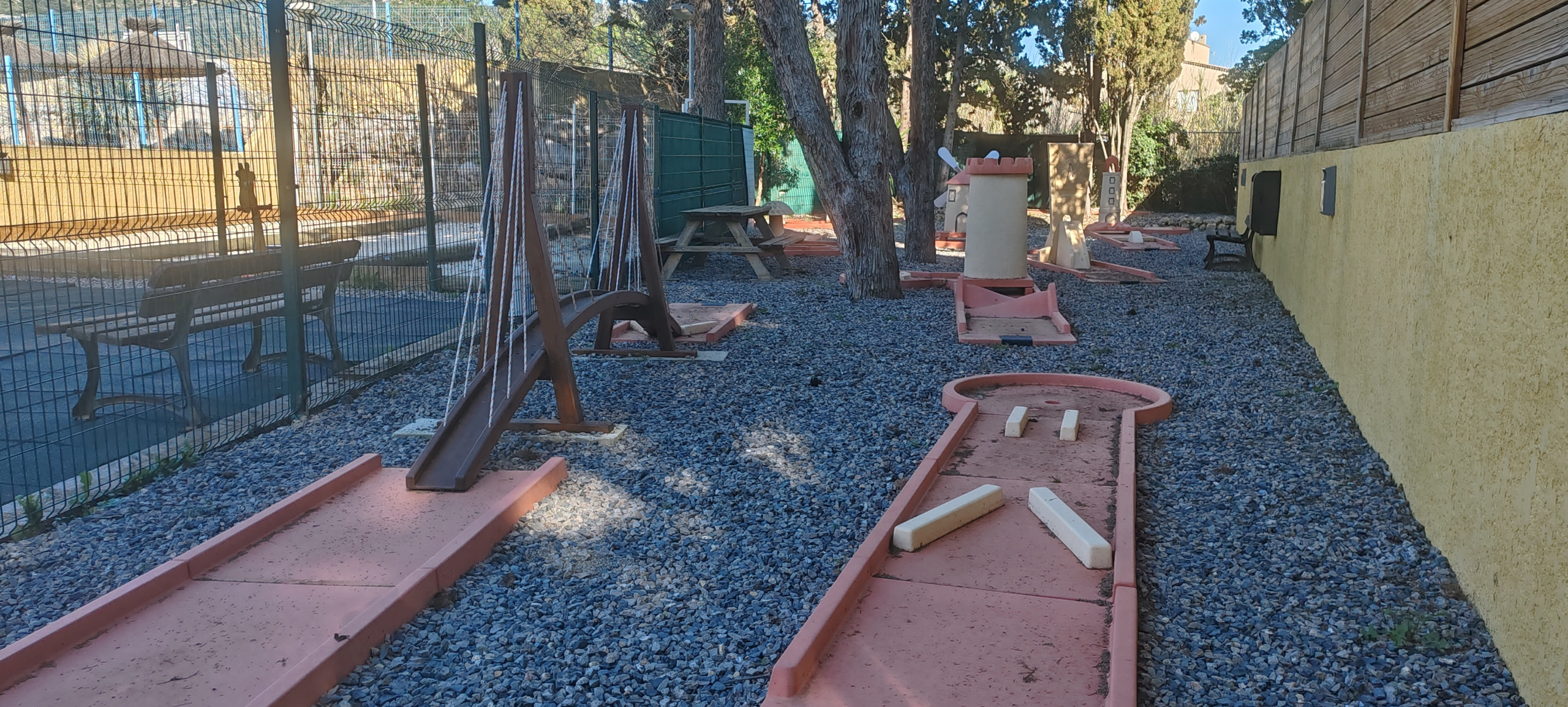 Minigolf entrée